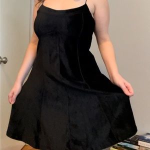 Black Velvet Mini dress